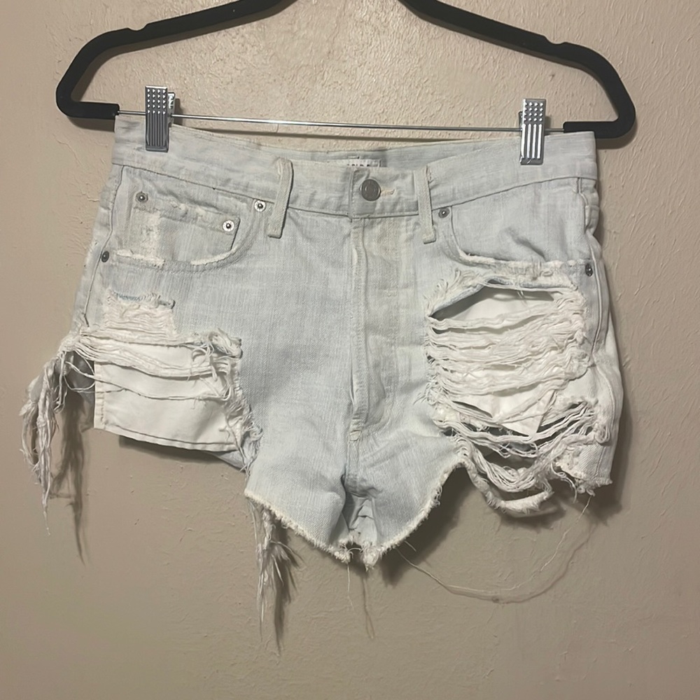 AGOLDE Parker Vintage Cut-off Jean Shorts Size 25